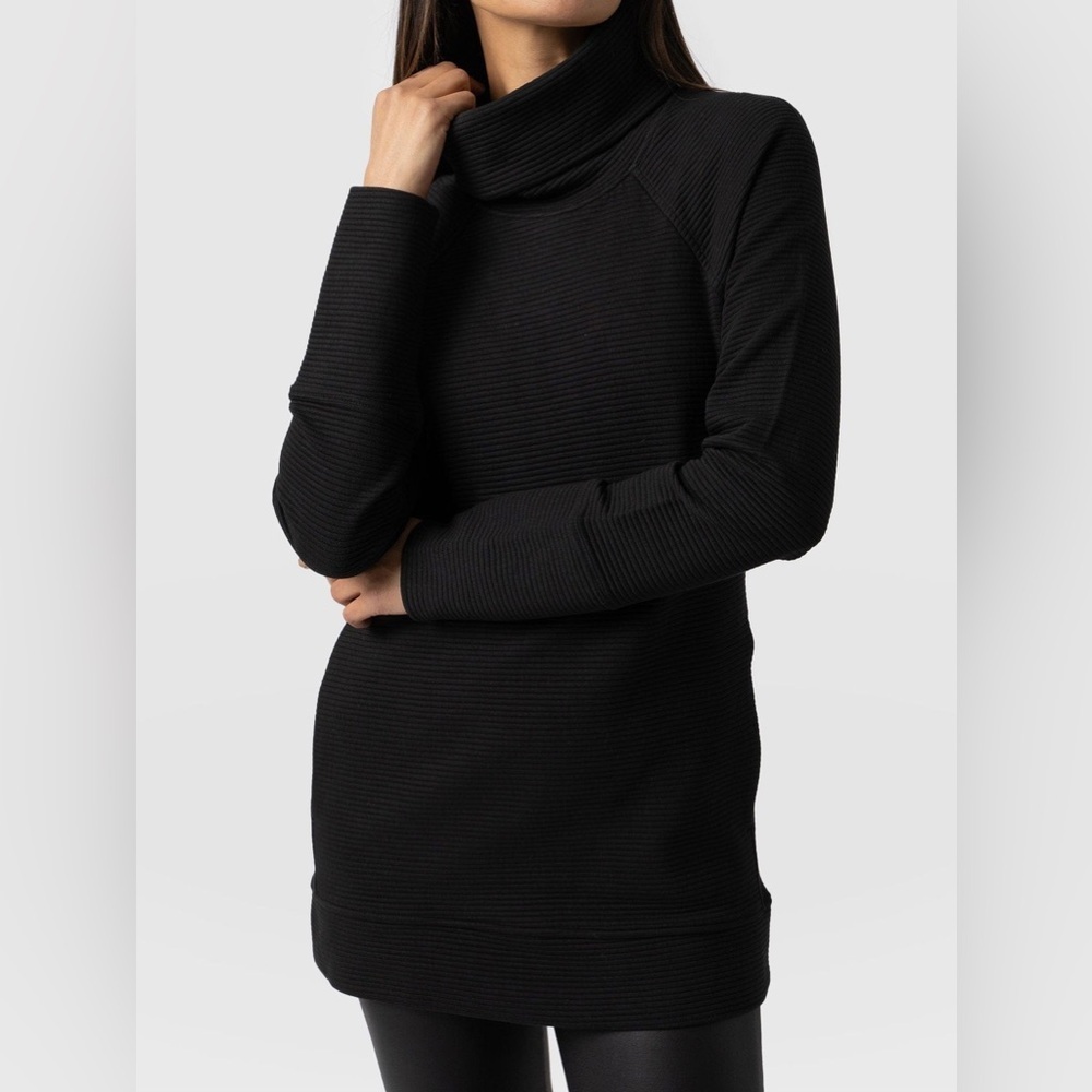 NWT Saint and Sofia Ottoman Rib Turtle Neck size 14 - Picture 2 of 10